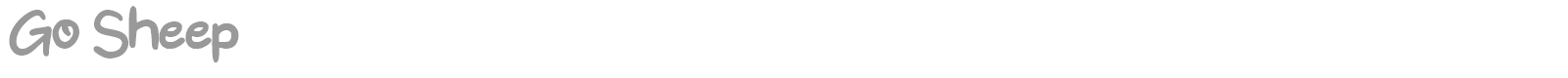 Go Sheep font preview